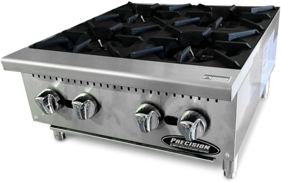 4 Burner Gas Hot Plate - 4 Burners Stove (700x561), Png Download
