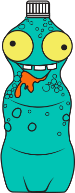 Flatfizz2 - Grossery Gang Flat Fizz (400x400), Png Download