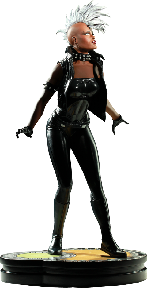 Marvel Polystone Statue Women Of Marvel - Women Of Marvel : Storm Comiquette From Sideshow (480x943), Png Download
