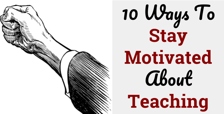 Being Motivated About Teaching Is Easy In September - Punching Hand Png (768x384), Png Download