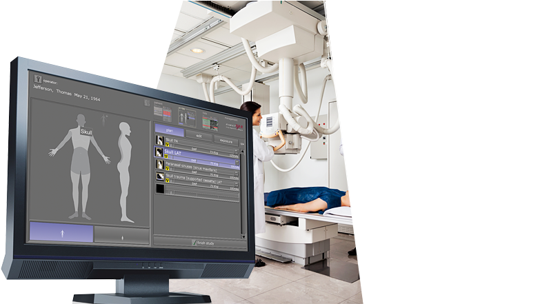 X Ray Acquisitionsoftware - Led-backlit Lcd Display (1280x440), Png Download