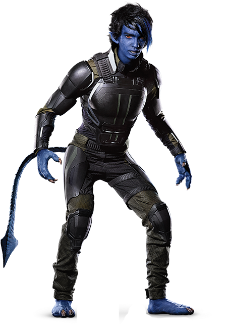 X Men Png Download - X Men Nightcrawler No Background (552x680), Png Download