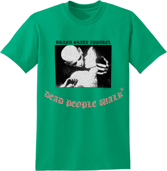 Dead People Walk - Gildan 8000 (600x600), Png Download