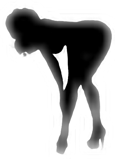 Report Abuse - Silhouette (392x544), Png Download