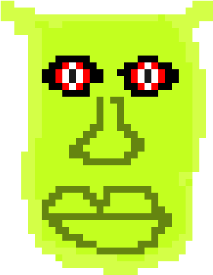 High Shreck - Pixel Art (440x440), Png Download