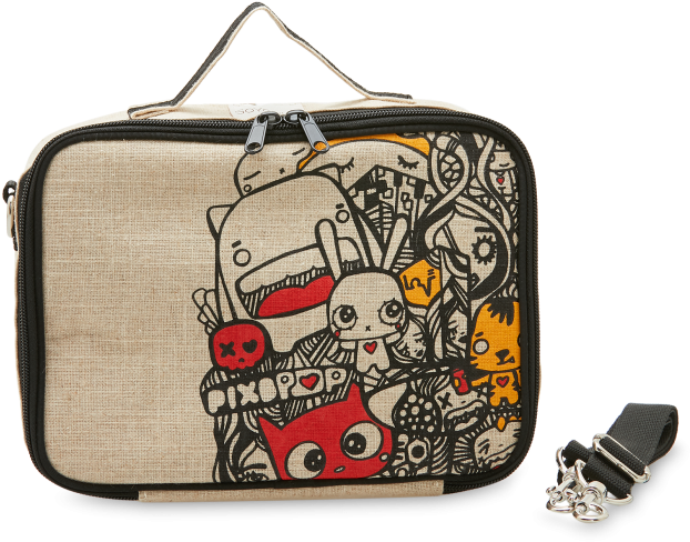 Black Pixopop Pishi & Friends Lunch Bag - Soyoung Pixopop Pishi And Friends Lunch Box (700x700), Png Download