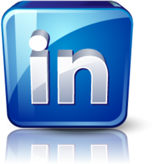 Linkedin - Linkedin Icon Png 3d (600x600), Png Download