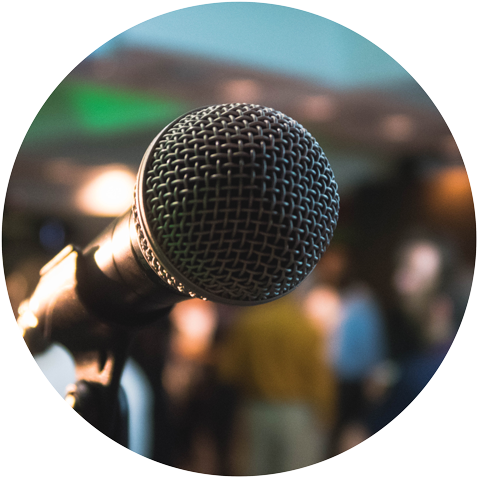 Microphone - Toastmasters International (500x500), Png Download