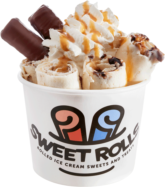 The Candy Bar - Rolls Icecream Png (600x680), Png Download