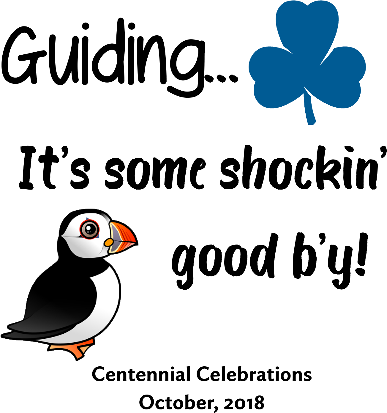 Guider/commissioner And Trefoil Guild Conference October - Atlantic Puffin (1502x1409), Png Download