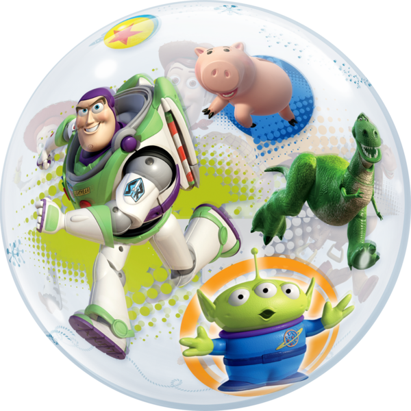 Disney-pixar Toy Story Bubble Balloon - Toy Story Balloons (600x600), Png Download