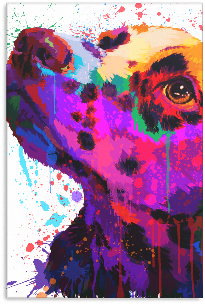 Dalmation Canvas A31 - Product (1024x1024), Png Download