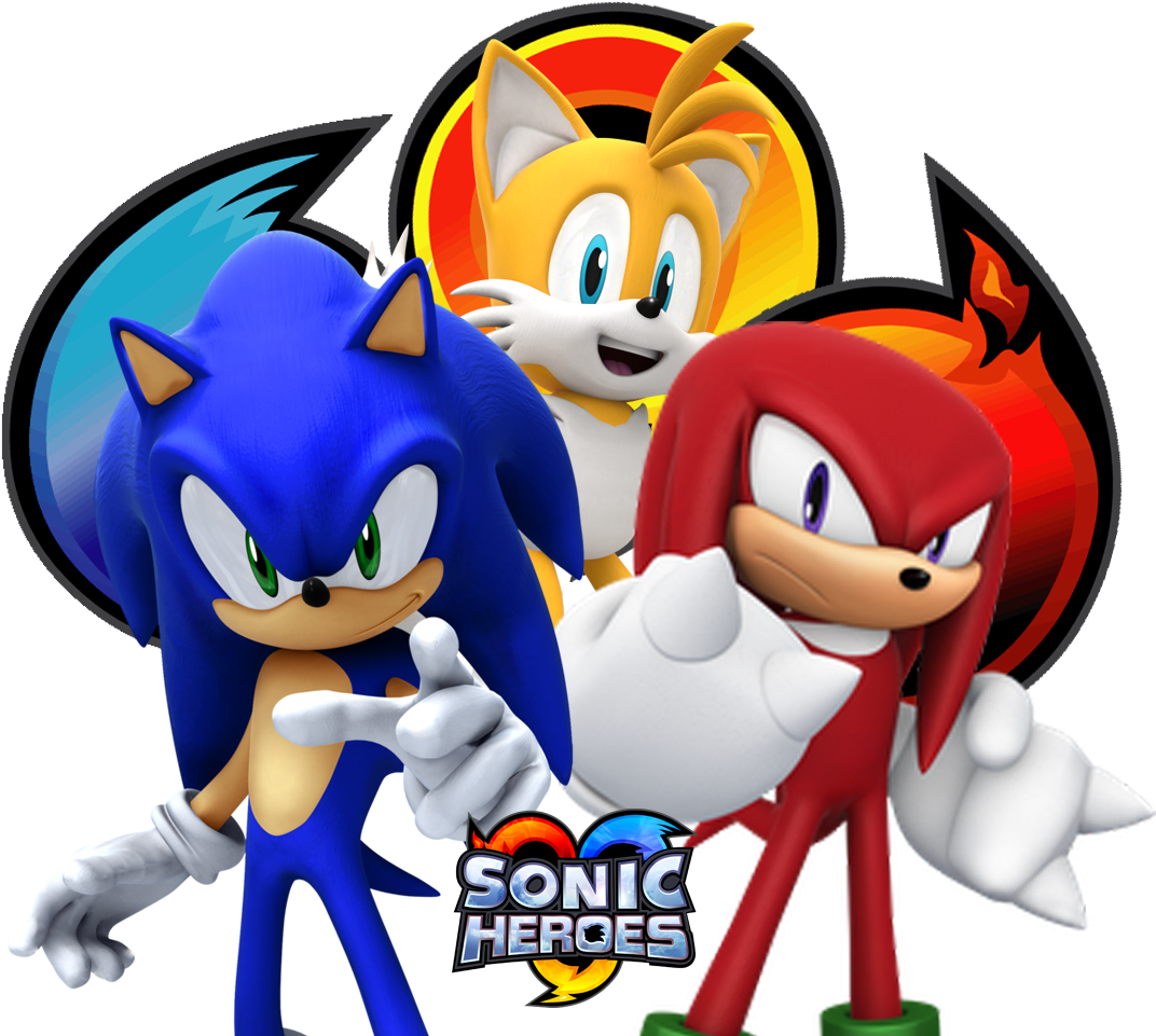 Filter[filter] Sonic - Sonic Heroes Triple Threat Vocal Trax (1080x1920), Png Download