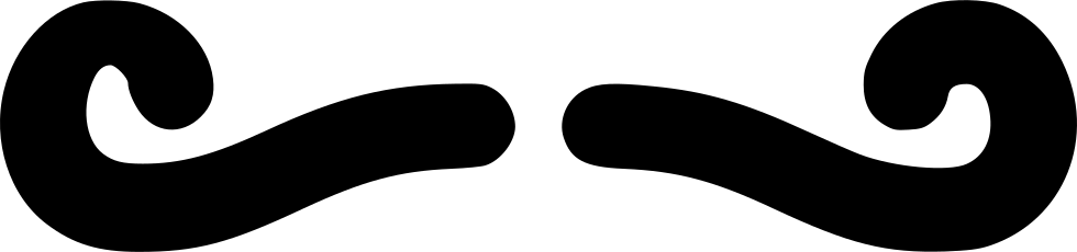 Mustache Comments - Glasses (980x230), Png Download