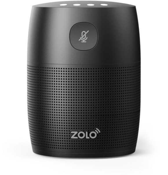 Zolo By Anker Mojo Voice Activated Speaker W/ Google - Anker Speaker Zolo Mojo Google Assistant Bluetooth (579x640), Png Download