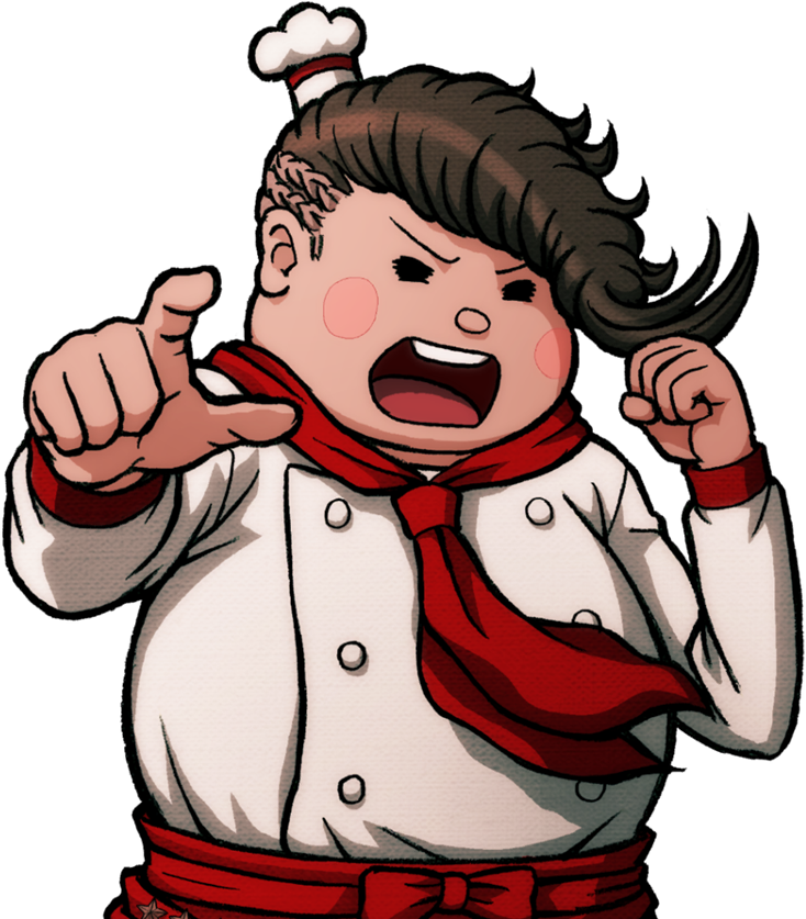 Danganronpa V3 Bonus Mode Teruteru Hanamura Sprite - Danganronpa Teruteru (734x837), Png Download