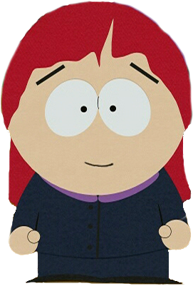 Red - South Park Rebecca (298x415), Png Download