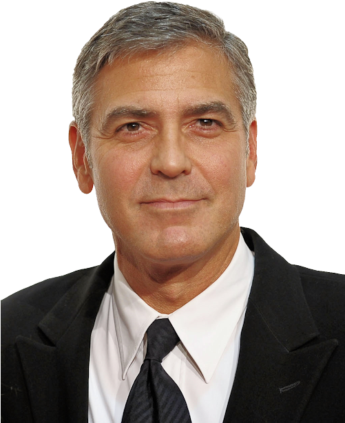 George Clooney Png Image - George Clooney 2010 (500x644), Png Download