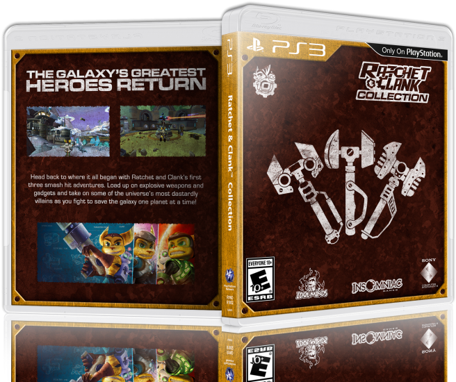 Ratchet & Clank Collection Box Art Cover - Ratchet And Clank Ps2 Collectors Edition (700x551), Png Download