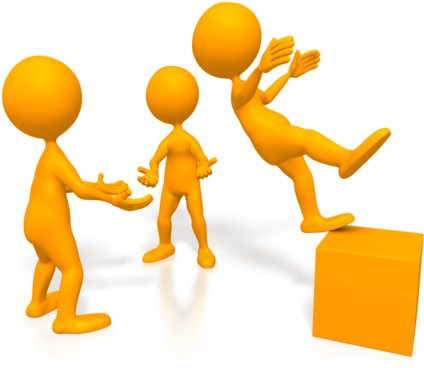 Trust Clipart - Trust Fall Png (500x375), Png Download