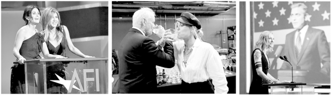 Scenes From The Afi Life Achievement Award Tribute - George Clooney (690x204), Png Download