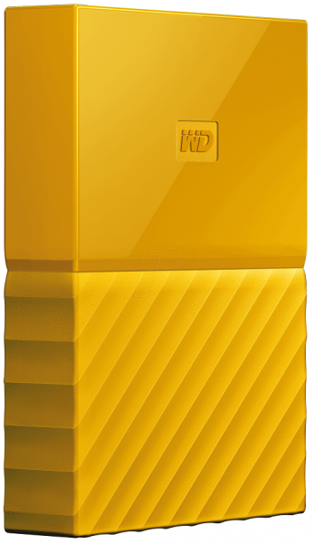 Wd My Passport Ultra 1tb External Hard Drive Usb - Wd My Passport 2 Tb External Hdd - Wdbyft0020byl - (600x600), Png Download