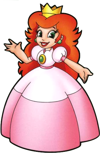 Super Mario Bros Super Show Princess Toadstool (415x533), Png Download