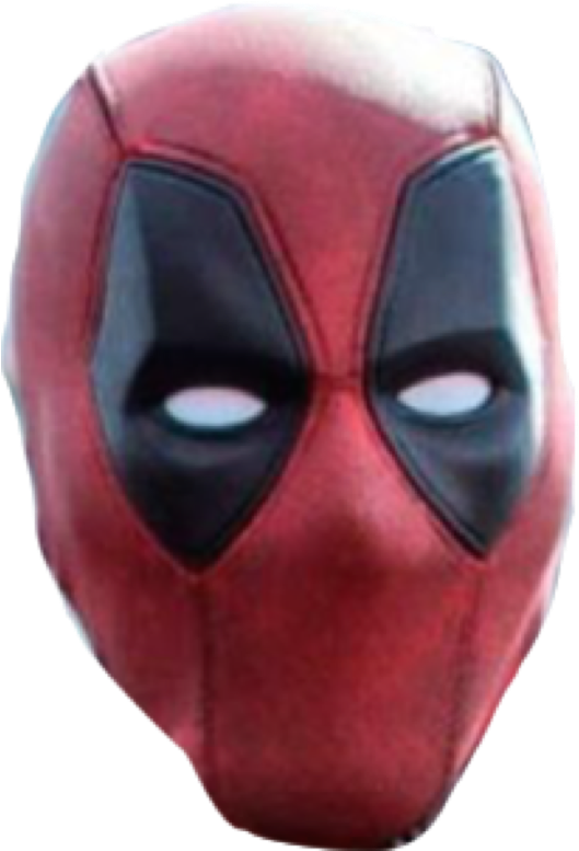 Wolverine Mask Character Film - Deadpool Mask Png (711x832), Png Download