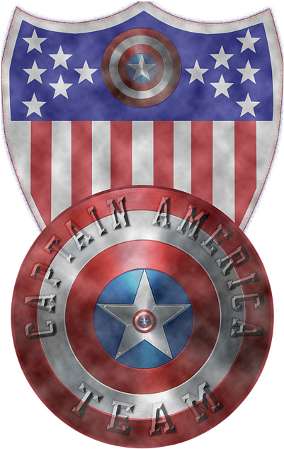 Bleed Area May Not Be Visible - Captain America (494x700), Png Download