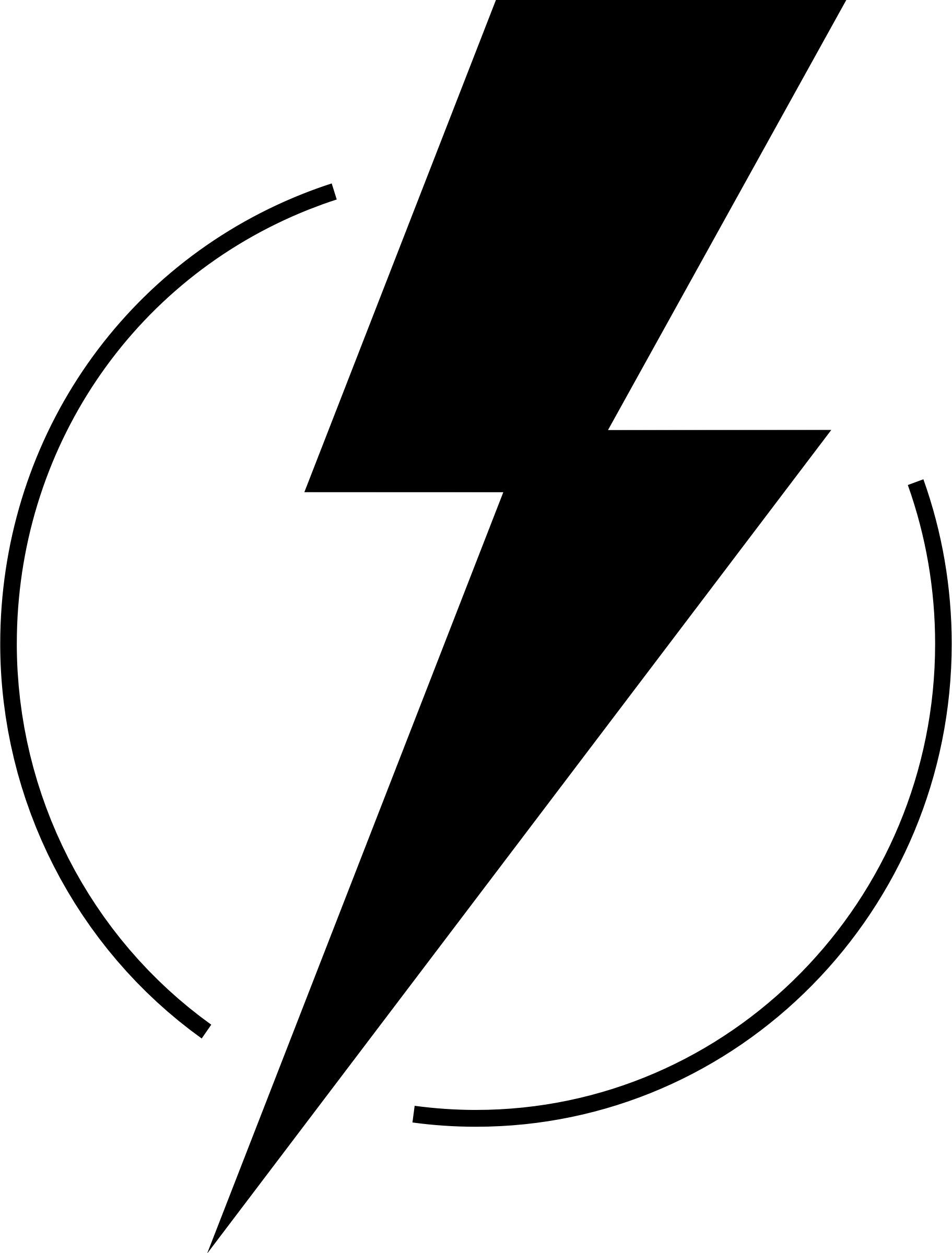 This Free Icons Png Design Of Lightning Bolt Logo (1823x2400), Png Download