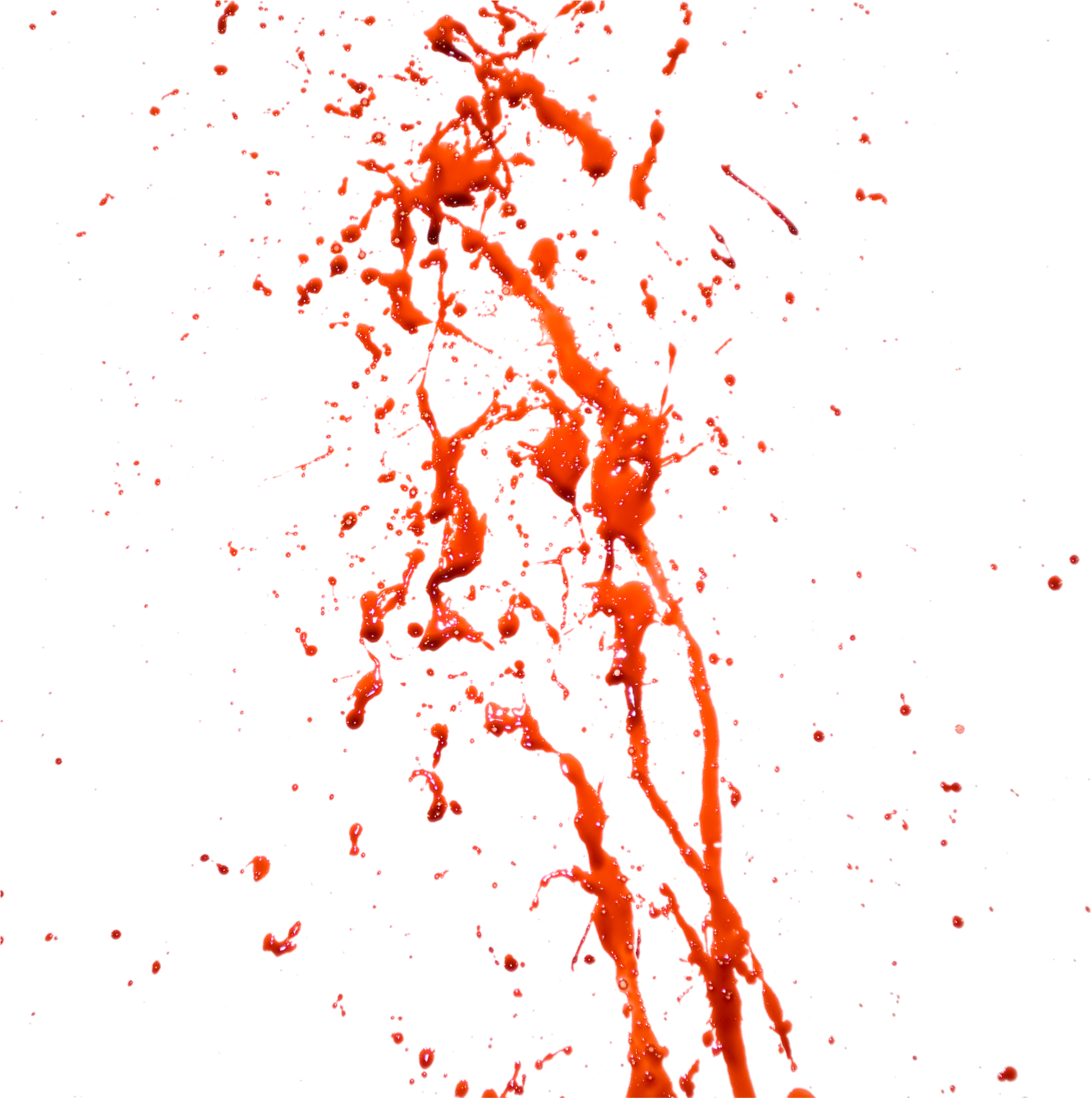Blood Png For Free Download On - Realistic Blood Splatter Transparent (2581x2586), Png Download