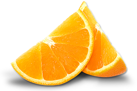Orange Slice Png Free Download - Orange Png (450x300), Png Download