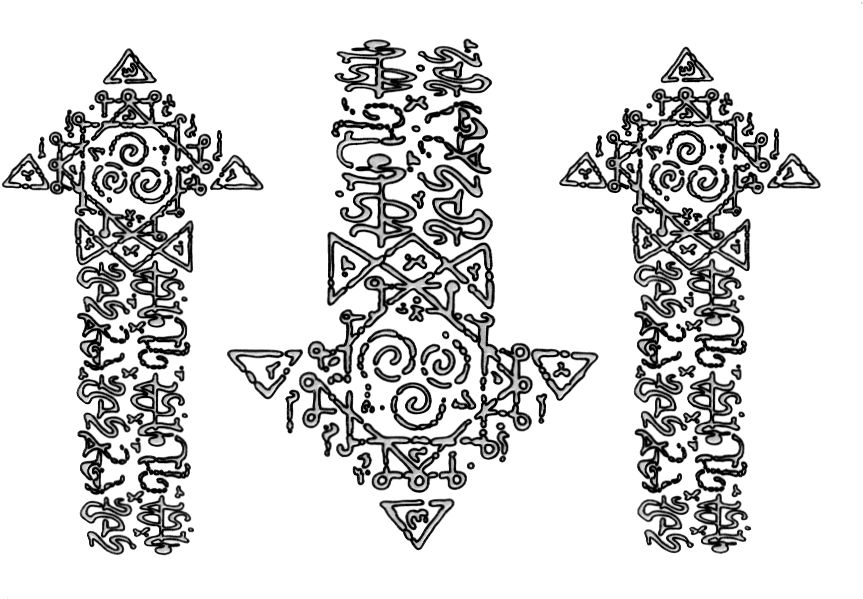 Temporary Tattoos - Last Airbender Movie Aang Tattoo (932x610), Png Download