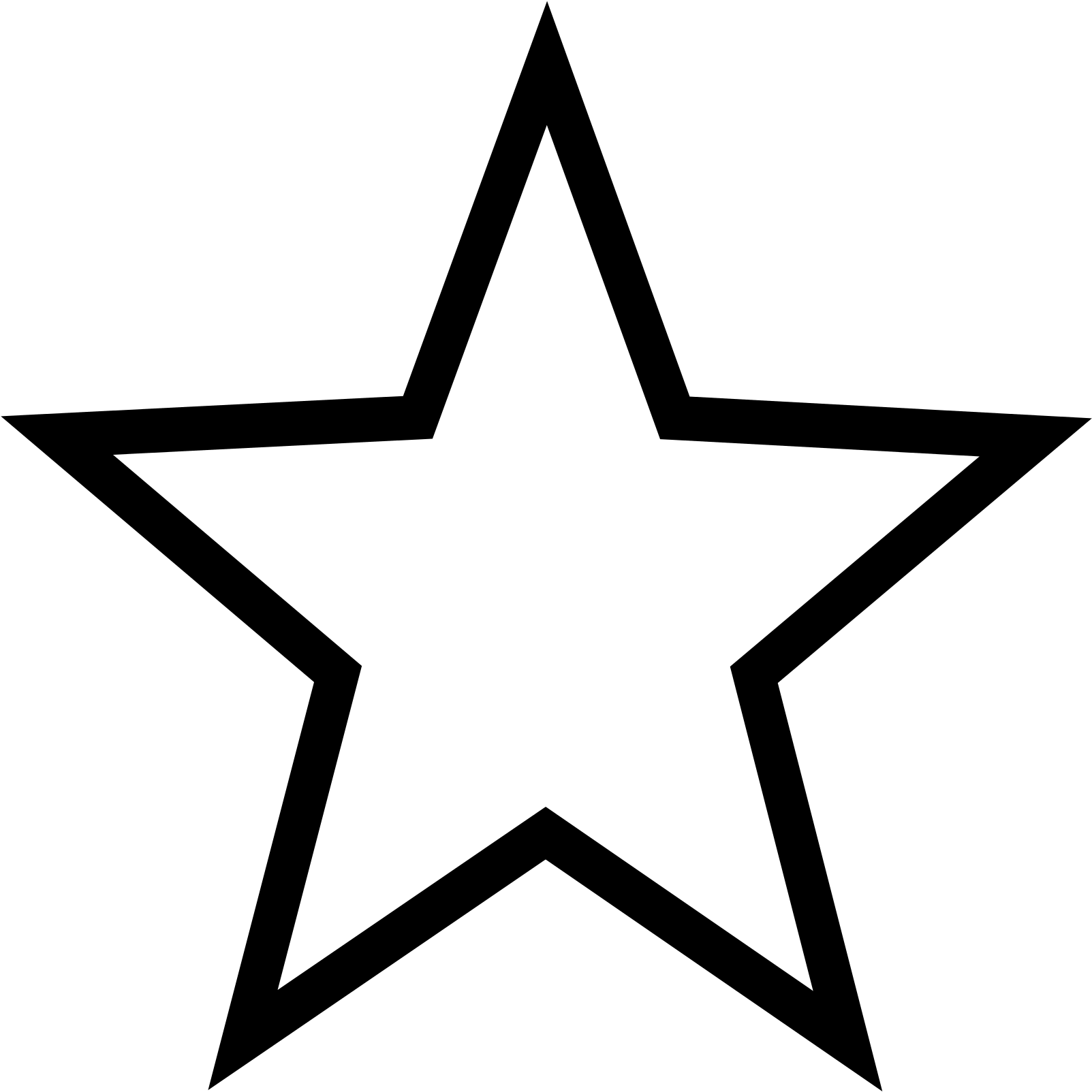 File Stars Svg Wikimedia - Coloring Numbers For Preschool (2000x2000), Png Download