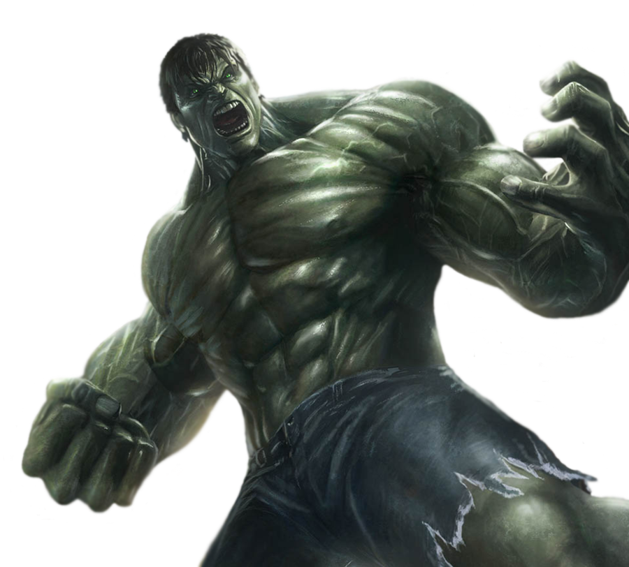 Hulk Comic Png - Incredible Hulk (900x812), Png Download