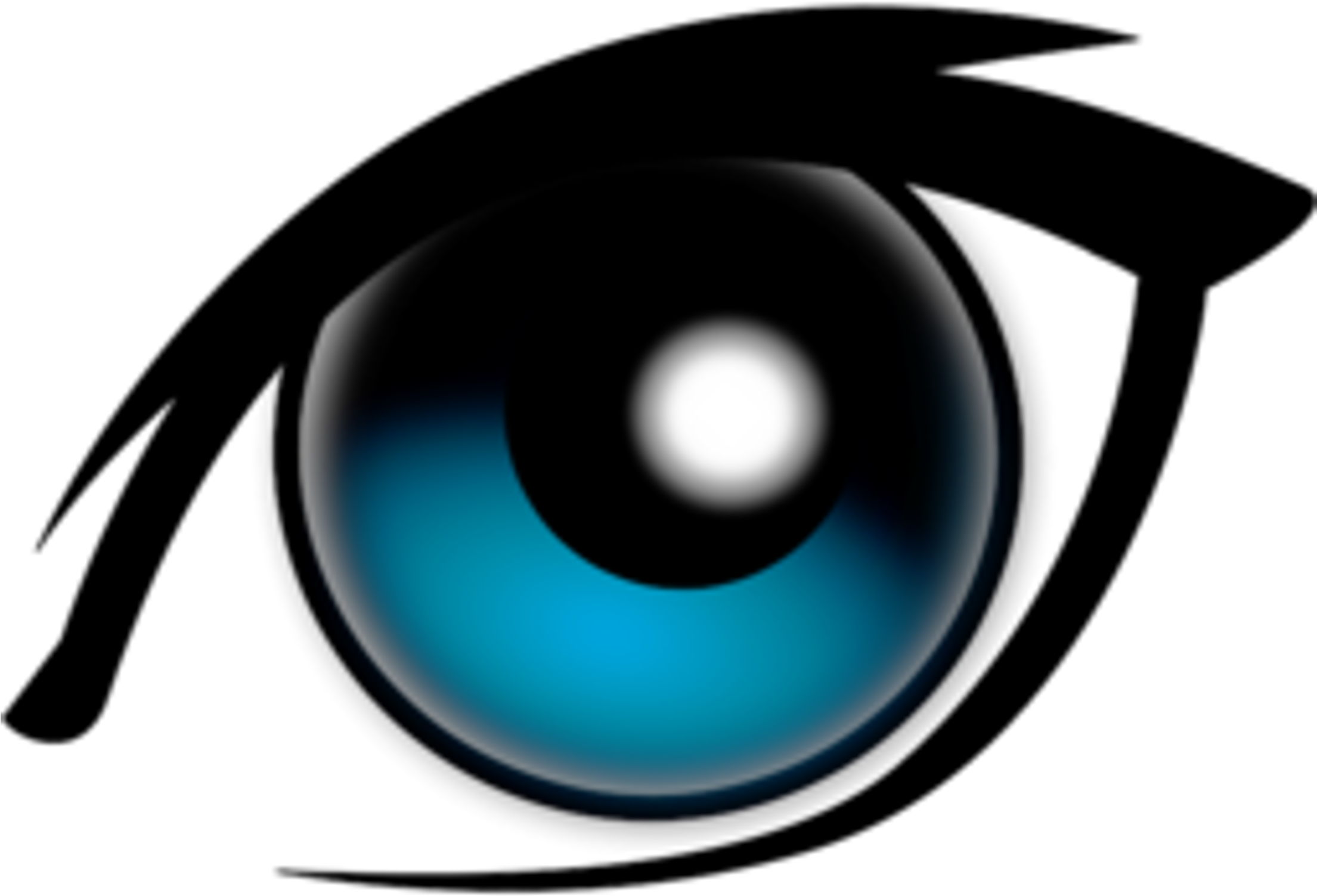 Jpg Freeuse Stock Drawing Clip Art Eyes Transprent - Cartoon Eye (2208x2208), Png Download