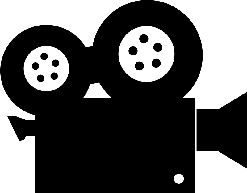 Film Reel Clipart - Video Camera Clip Art Png (800x627), Png Download