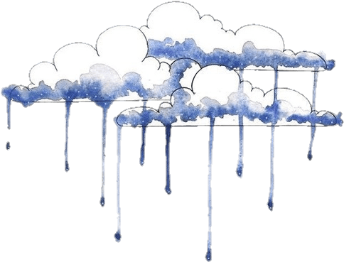 Clouds Clouds Png Image - Pintura Png (500x419), Png Download