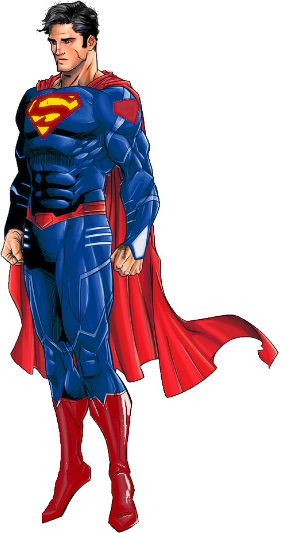 Comics Superman Png (697x1145), Png Download