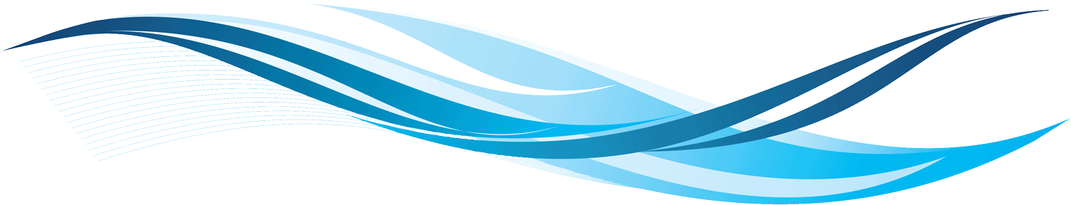 Water Waves Png Svg Library Library - Dark Blue Clip Art Wave (1500x405), Png Download
