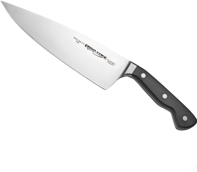 Chef Knife Png Graphic Library Stock - Kitchen Knife Transparent (640x640), Png Download