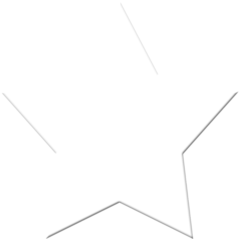 White Star Png - Construction Paper (870x870), Png Download