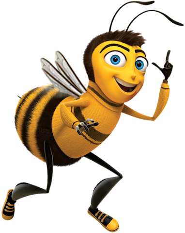 Barry The Bee - Bee Movie Png (382x480), Png Download