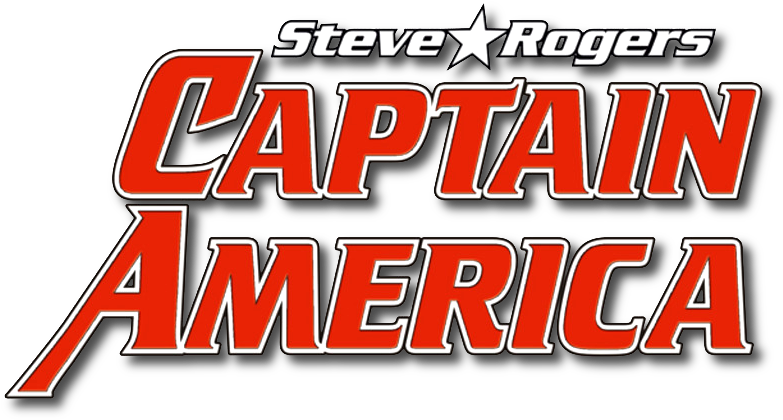 Captain America Steve Rogers Logo - Captain America Title Logo (801x428), Png Download