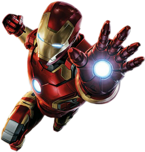 My Heroes Ironman Harleyquinn Bubbles Spiderman Fiona - Iron Man Transparent (480x503), Png Download