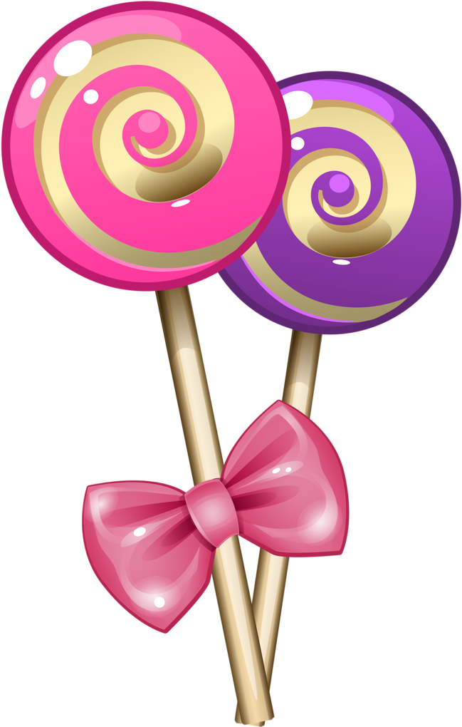 Vector Free Download Png Clip Art Food And Scrapbooking - Lollipop Candy Clip Art (520x800), Png Download