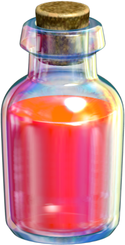 Bottle Png - Zelda Bottle (500x500), Png Download
