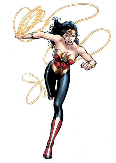 Wonder Woman New 52 Png (400x607), Png Download