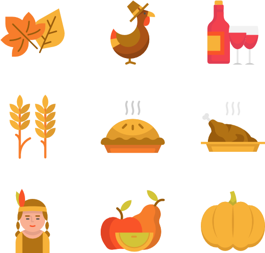 Png Thanksgiving Picture Stock - Thanksgiving Png Icons (600x564), Png Download