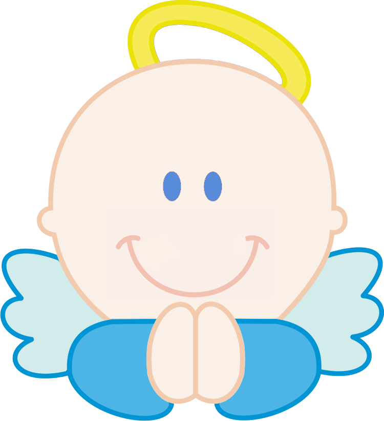 Large Baby Angel Png Clipart - Baby Angel Clipart (750x821), Png Download